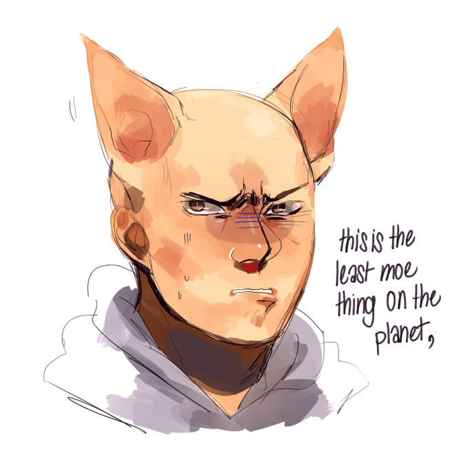 tho that reminds me. wouldnt saitama once have had fur too... a strange thought... 
