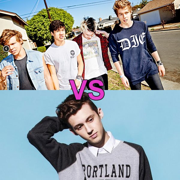 TheLoopAu's tweet image. This #LoopOff is a tough choice: @5SOS vs. @troyesivan! Pick the winner by voting #LoopOffTroye or #LoopOff5SOS