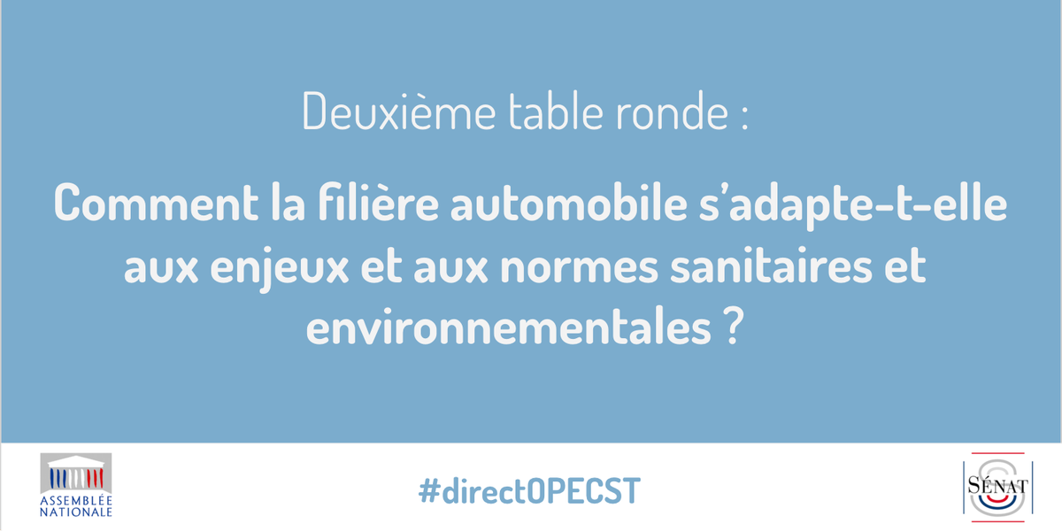Senat's tweet photo. Début de la 2ème table ronde ► A suivre ici : https://t.co/Ng6qAF4oNk
#directOPECST https://t.co/ONg7zu69oN