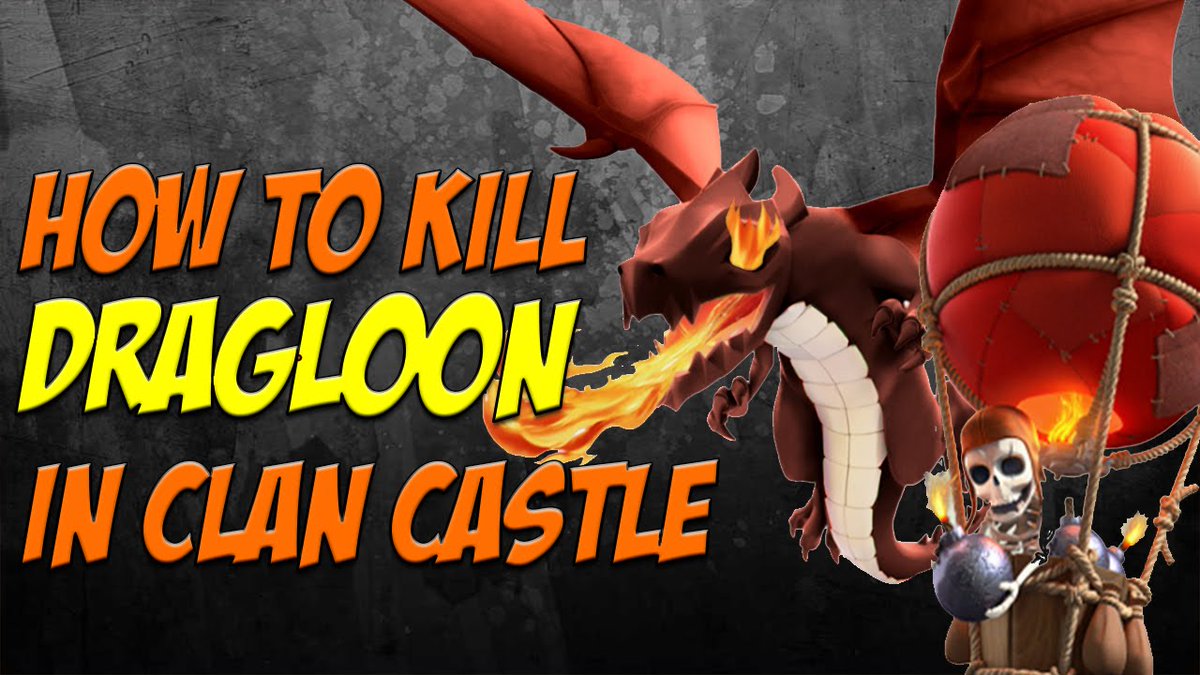 ClashofClans's tweet photo. How to Kill Dragloon Combo in Clan Castle Defense: 2 Method Tutorial @WicKeDGaming007 
=> https://t.co/c6x6IzEq3v https://t.co/yX6Gkl3Isk