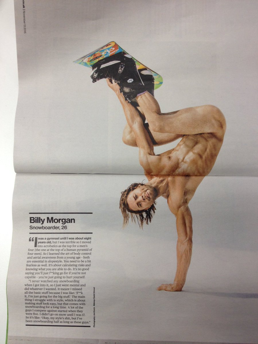 Billy Morgan tastefully hiding his Willy Organ