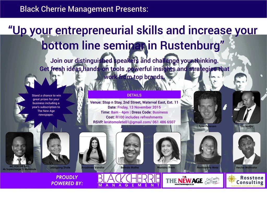 avashneevandiar's tweet photo. Honoured to be speaking in Rustenburg #upyourentrepreneurialskills #increaseyourbottomline seminar @leratomolete https://t.co/IruqmtPEO9