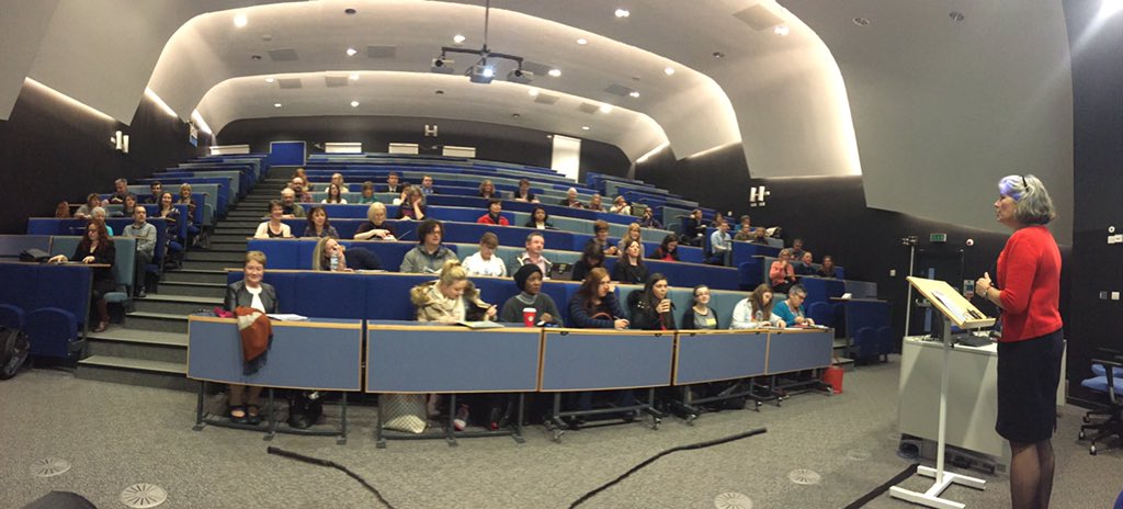 dtbarron's tweet photo. @QMUBScHonsNurs @QMUniversity @JanDewing @AilsaMcMillan1 The view of the fishes! #fishbowl #ENTER2015 https://t.co/TkpBgQ69wS