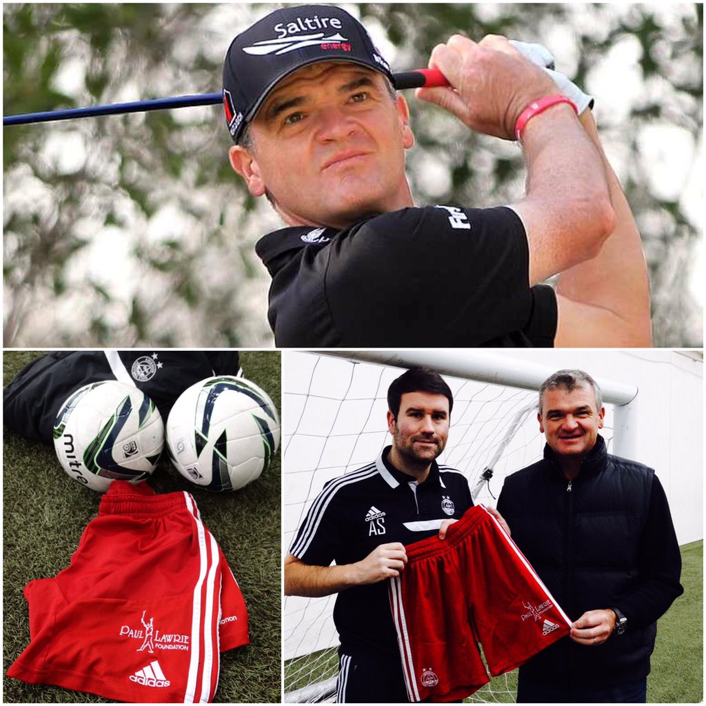 AberdeenCityLFC's tweet photo. We are delighted to have THE PAUL LAWRIE FOUNDATION back on board as Premier Team Sponsor 2016! @paullawriefound👏🏼⛳️ https://t.co/UPrq7758pX
