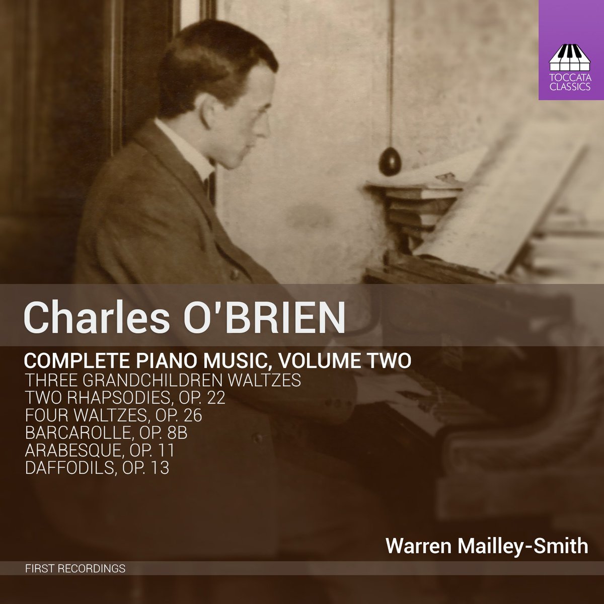 ToccataMusicGrp's tweet photo. November releases now available in the US! Get them all @Amazon today! #Dvorak #OBrien #Loder #Tiessen #PianoMusic https://t.co/Prenv8SGfh