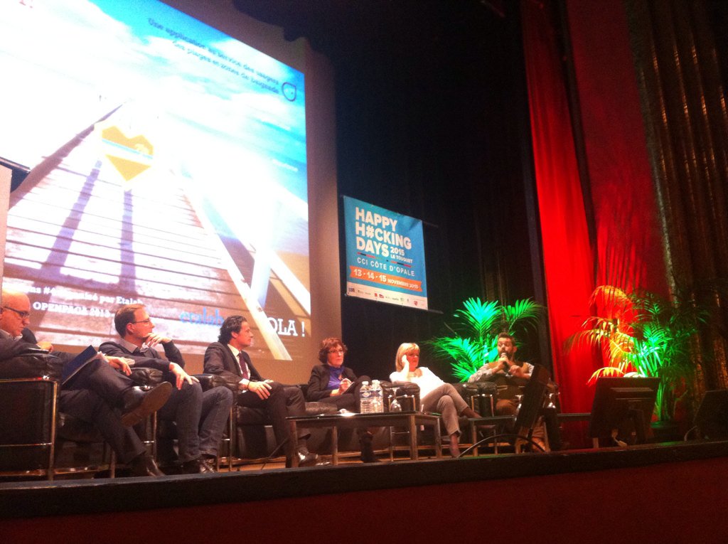 HappyHackingD's tweet image. Intervention de @MarcAlcaraz pour Ooopener aux Happy Hackings Days #LeTouquet ce week end !