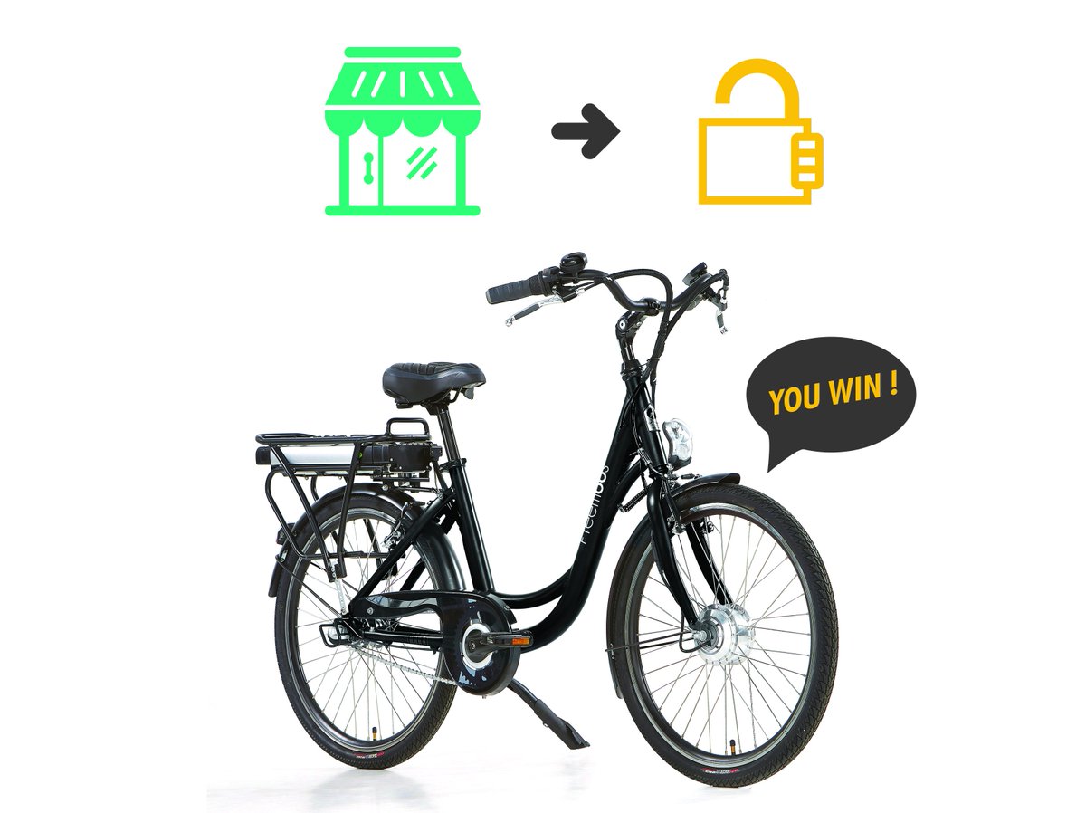 Freemoos's tweet photo. Dernier jour demain pour participer au concours et gagner un #vélo électrique #Freemoos C4 ! https://t.co/sWkhZG89qa https://t.co/3FCj6G16SC