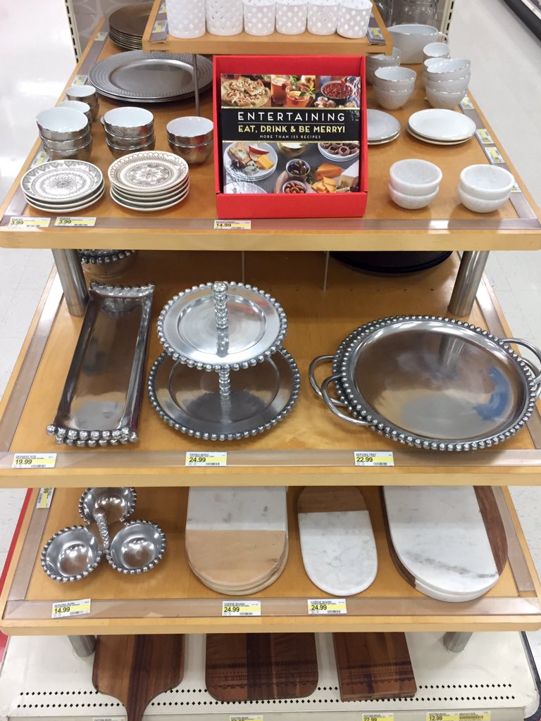 VMLalexa's tweet photo. Trend run full and ready for holiday hosting 🎁🍸 #vml #targetfind https://t.co/nfAO9r6y4k