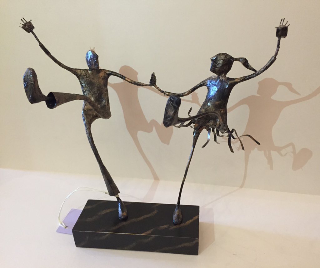 theacorngallery's tweet photo. Fab new sculpture from #EdRust Perfect for @bbcstrictly fans! #B2BHour #ShopSmall https://t.co/rWaMzFjk8H https://t.co/pzim7b16UV