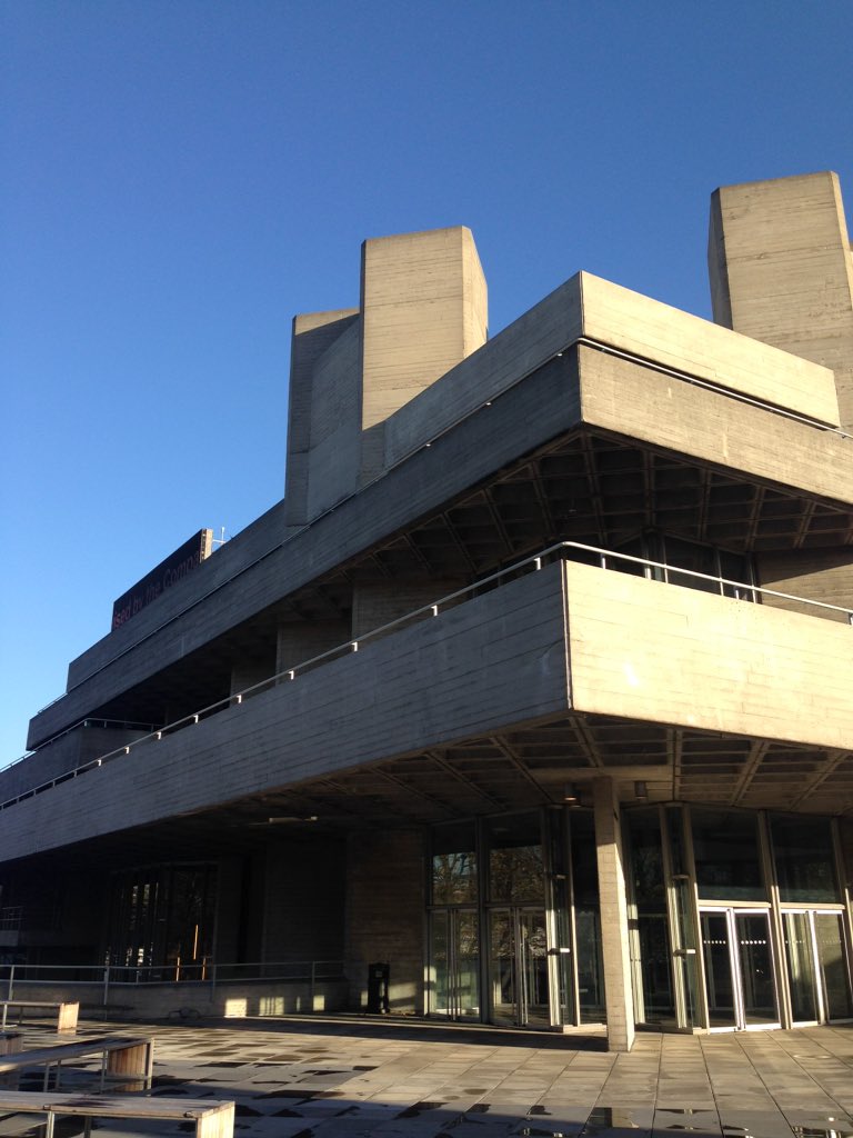wolfsonfdn's tweet photo. Our #Arts Panel enjoy #ConcreteReality in @NationalTheatre's #WolfsonGallery; £1m grant recipient in 2011. #NTFuture https://t.co/FWxByrfPhE