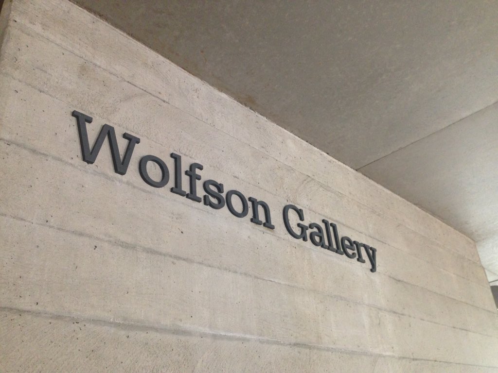 wolfsonfdn's tweet photo. Our #Arts Panel enjoy #ConcreteReality in @NationalTheatre's #WolfsonGallery; £1m grant recipient in 2011. #NTFuture https://t.co/FWxByrfPhE