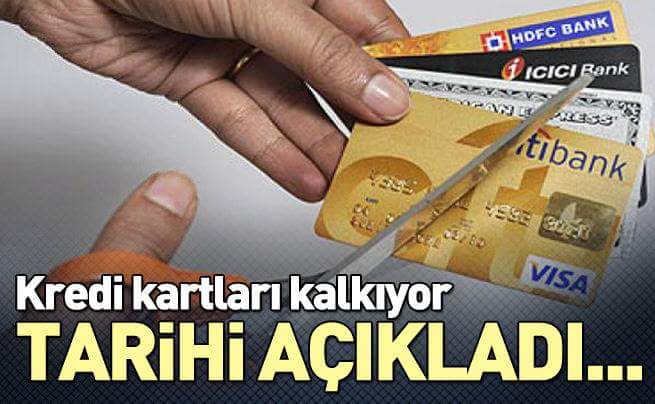 KREDİ KARTI KALKIYOR
TARİHİ AÇIKLADI...
bit.ly/1LdgSXU