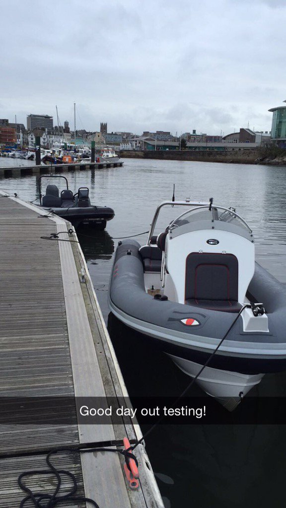 Design_KMD's tweet photo. Great day out on the water on Wednesday with @cfury_ribs https://t.co/tFtdiNgTwO