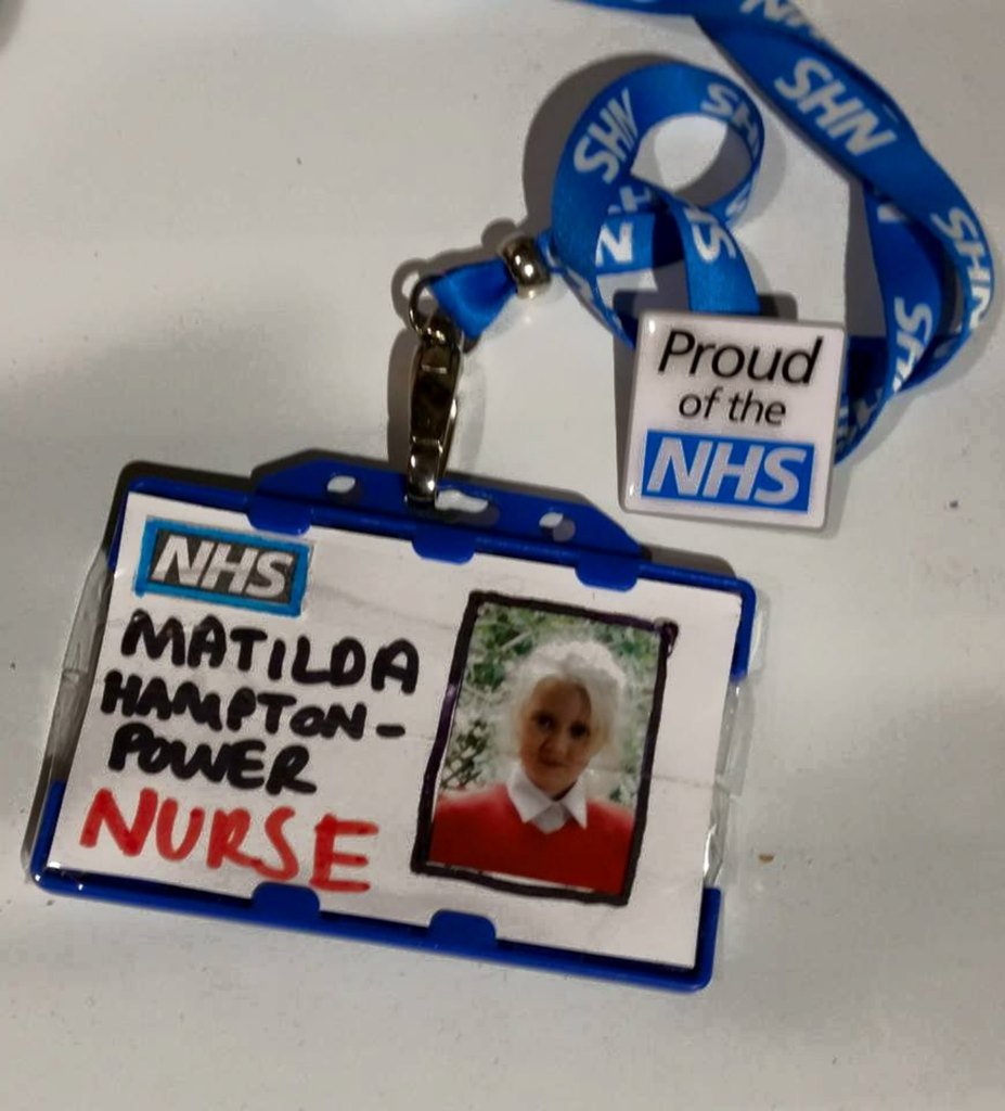 Orlando_Hampton's tweet photo. It's Hero's day for #childreninneed at daughters school @wenurses @Scr1v @NursingTimes @studentNT #loveourlearners https://t.co/Ole1FrRpQl