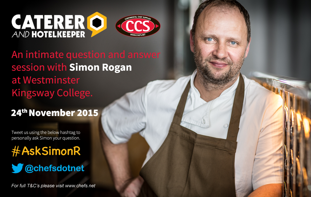 cchefsupplies's tweet photo. #Friday13th isn't unlucky @ CCS! We've got 2 tickets for An audience w/ @simon_rogan for 1 lucky winner! RT to enter https://t.co/iIle134Okl