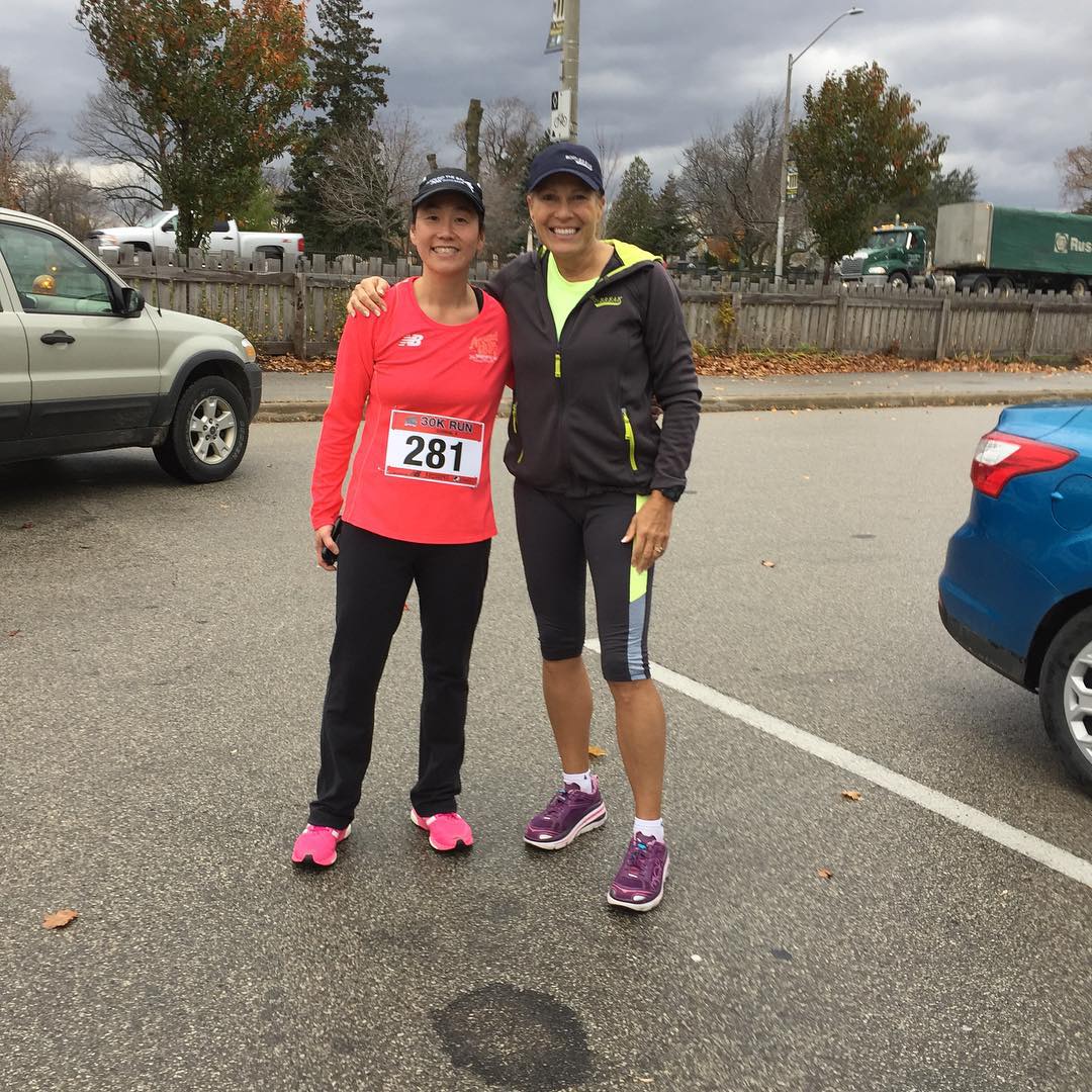 bayracerun's tweet image. Thx @bodybreak Joanne McLeod for running with me yesterday. You inspired so many to #KeepFitHaveFun including me. AL