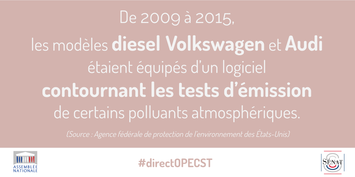 Senat's tweet photo. #volkswagenscandal >> Comment la fraude est-elle passée inaperçue ?
#directOPECST #dieselgate https://t.co/YYFpgqFREZ