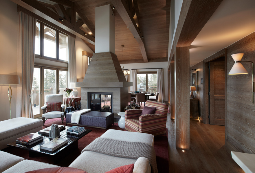 Skiing in #Courchevel this season? Explore this #chalet designed in the area <a href="/todhunterearle/">Todhunter Earle</a> bit.ly/1RBVp00