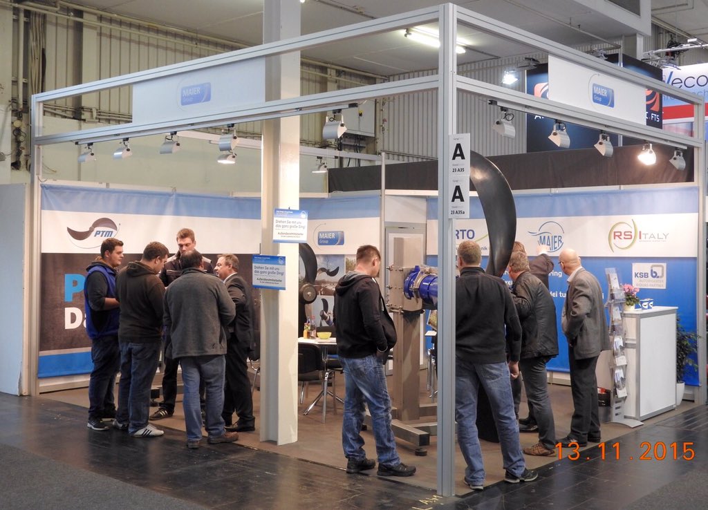 Day 6 <a href="/AGRITECHNICA/">AGRITECHNICA</a> (23 A35) Overwhelmed by the continuous interest in our heavy-duty biogas mixer series PHANTOM.