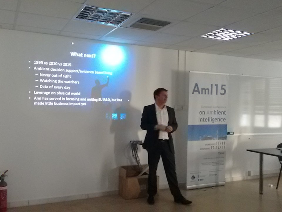 What next in Ambient Intelligence? Panos Markopoulos #AmI15