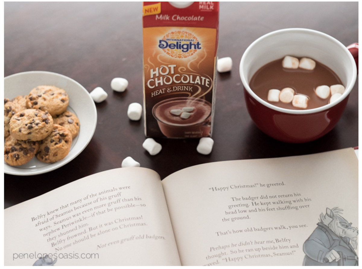 _Penelope's tweet photo. Christmas Stories and Hot Chocolate w. @indelight #IDelight #CreateDelight AD https://t.co/gwGBPtq0fh https://t.co/UTPb8ap0lD