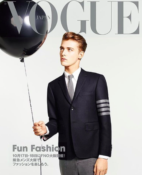 fmmodelagency's tweet photo. Happy Friday 🎈🎈🎈 with Billy on the cover of Vogue Japan 💥 #FMlondon #FMmen #FMnewface #VogueJapan https://t.co/fwgI11V0M5
