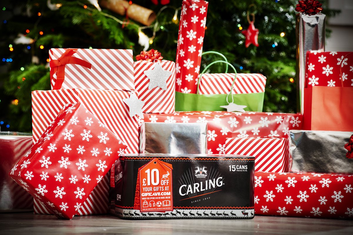 £10 off &amp; free delivery with <a href="/GiftcaveShop/">Giftcave</a> when you buy a promo pack. Christmas presents sorted. 👍