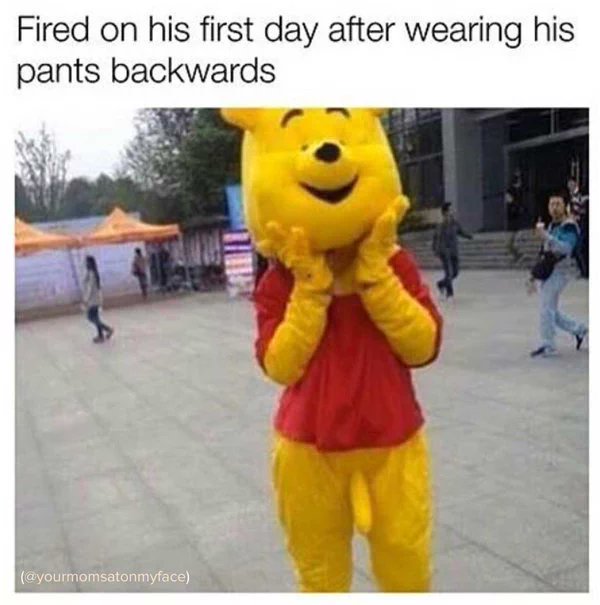 FunnyQuotees's tweet photo. One little mistake and you're fired. https://t.co/7XFYe9inDu