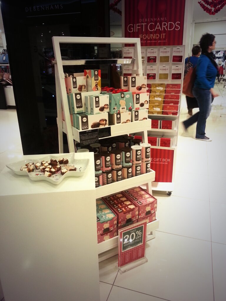 Come and get a taste of our #fluffy #chocolatemarshmallows now in #Debenhams #Westfield shopping centre