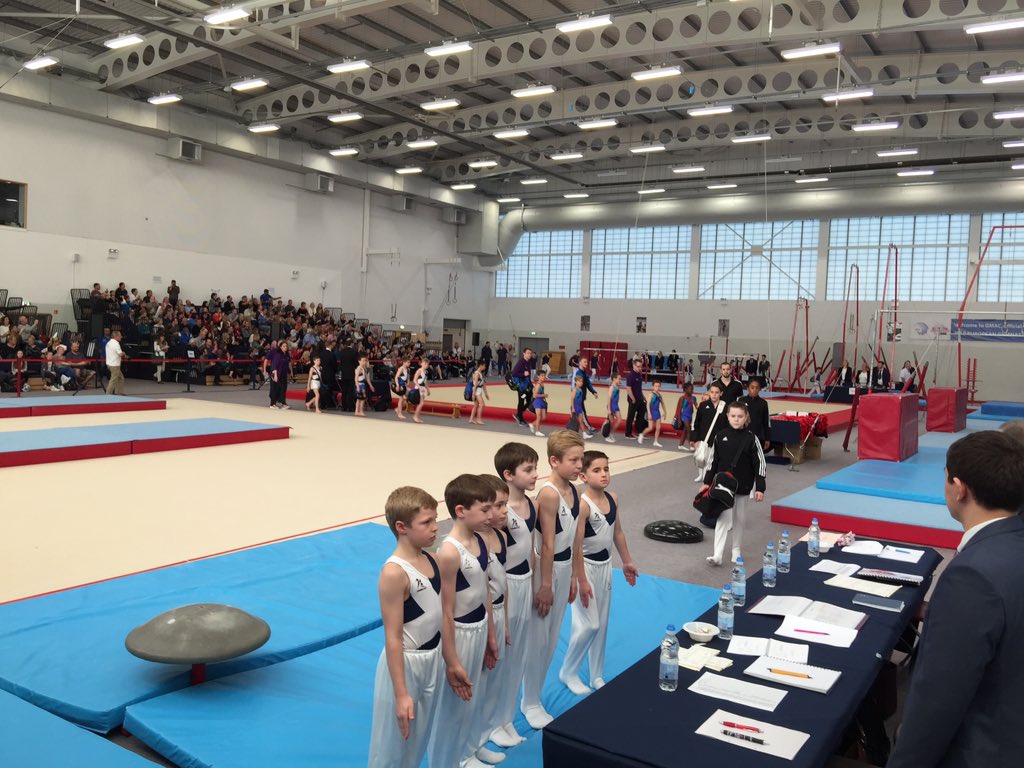 phil_barrow's tweet photo. And we're off...400 of the best boys from every region in UK at the GMAC @birmogc  @BritGymnastics @birminghammail https://t.co/5bfeAL7Ug7