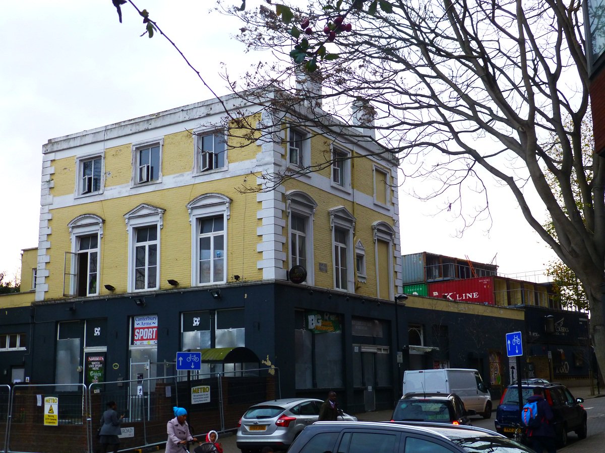 Rather late to the wake but RIP Canterbury Arms. Brixton has popped up next door and the Canterbury has popped off