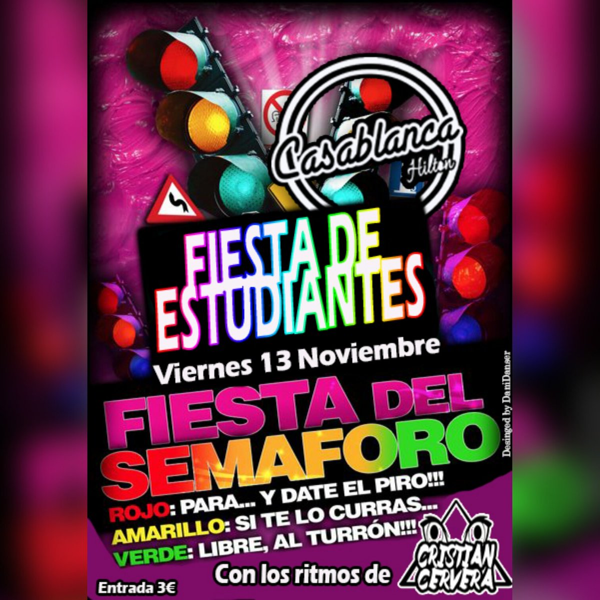 Con ganas de fiesta ya!!! #ViernesNoche @FDE15_16 #FiestaDelSemaforo!!!! Te lo van a contar o lo vas a vivir??