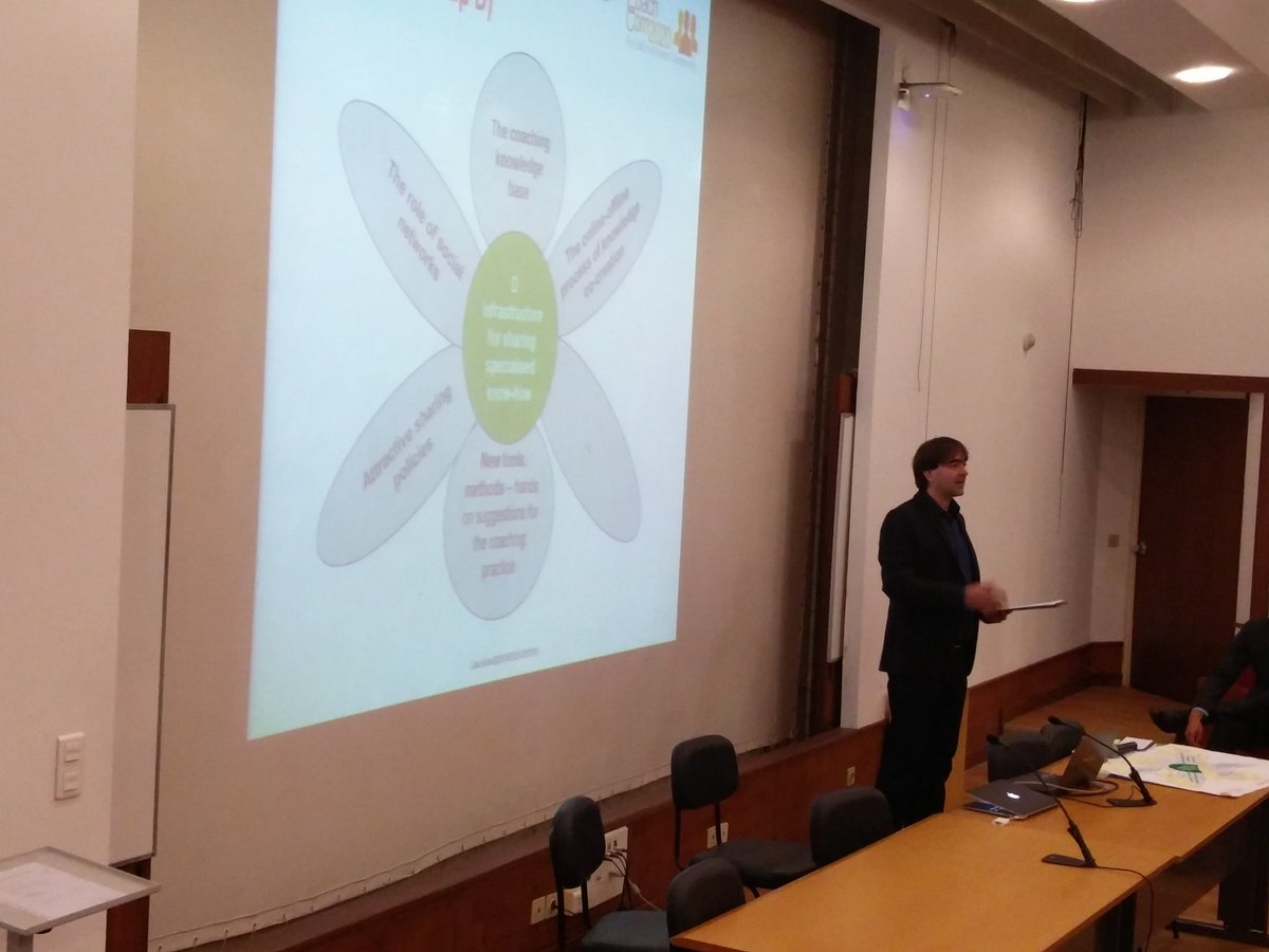 nesofsky's tweet photo. briefing about workshop 4 at #coachcom2020, @awolf_md: infrstrctre 4 sharing innovation business #coaching #knowhow https://t.co/Gbm9E05jCt