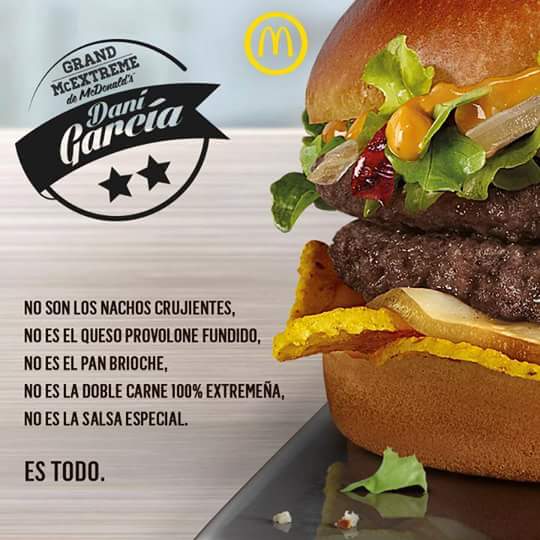 MCDAndujar's tweet photo. Simplemente ......DANI  GARCÍA https://t.co/kBJq3VMx9n