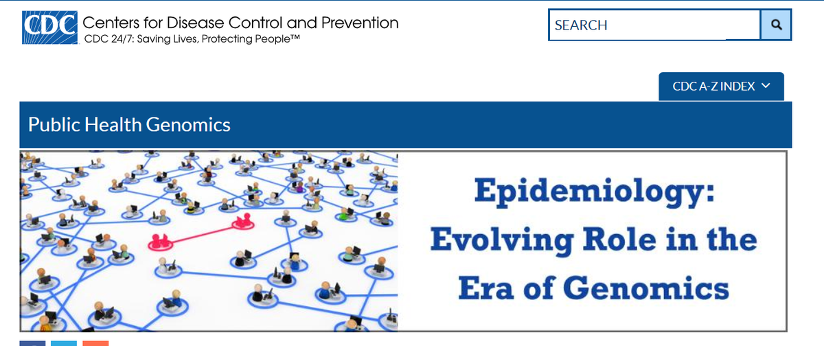 CDC_Genomics's tweet photo. What's the impact of genomics on epidemiology? Check out our spotlight this week. https://t.co/H06MwK00Lh https://t.co/FP5RsrCwal