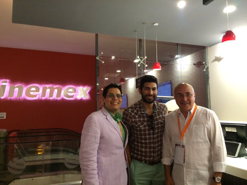 En el International film festival Los Cabos con el elenco de Club de Cuervos