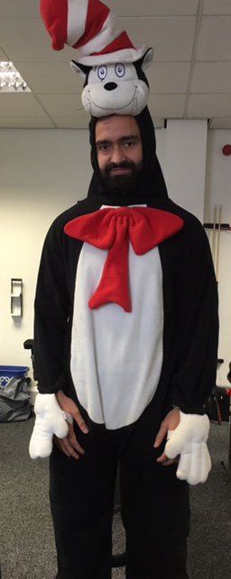 Tribepad's tweet photo. Cat in the Hat!! #TribePad @BBCCiN @BBCOne #CiN https://t.co/91DR3GO2pp