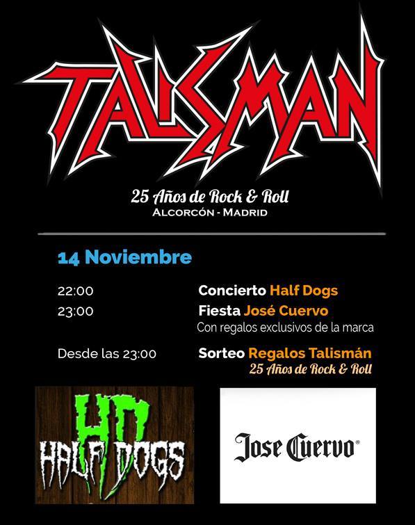 PbTalisman's tweet photo. Y mañana... 

FIESTA @JoseCuervo y CONCIERTO de los chavales @HalfDogs https://t.co/IQ1i4Sb7OL