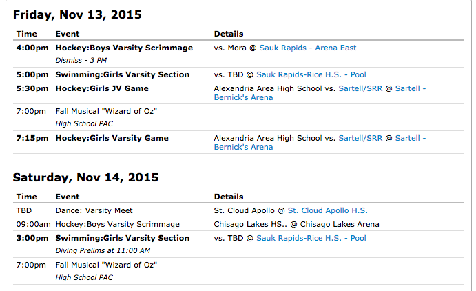 SRRStorm's tweet image. Good luck to all students participating in activities this weekend! #GoSTORM!