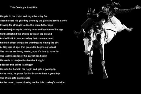 the last ride poem