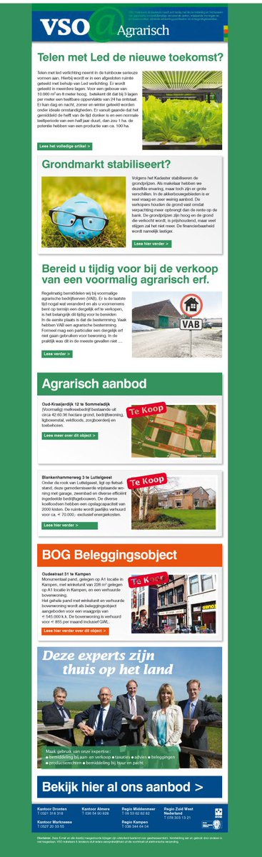 VSO @grarisch november is uit! Deze mail ook ontvangen;mail naar info@vsomakelaars.nl of zie vsomakelaars.nl