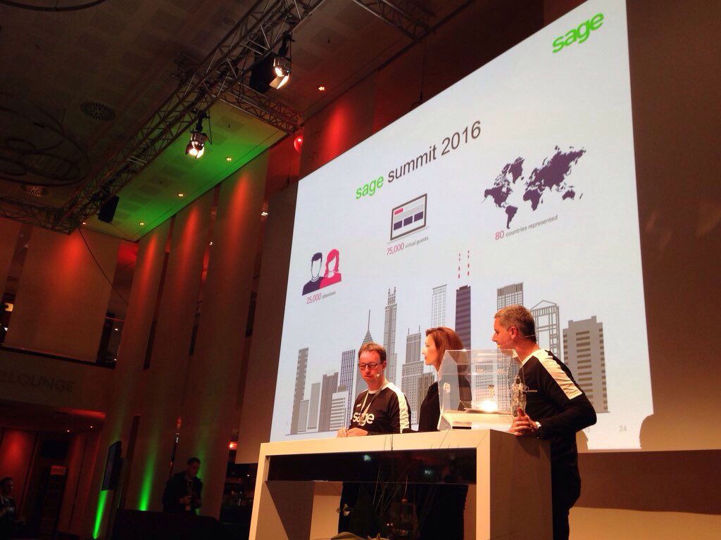 SageGermany's tweet photo. @je_dreher Für Events ist Twitter natürlich ideal. Aktuelles Beispiel: #SagePartnerDays #SageSocialFriday https://t.co/LEHpNXIEq4
