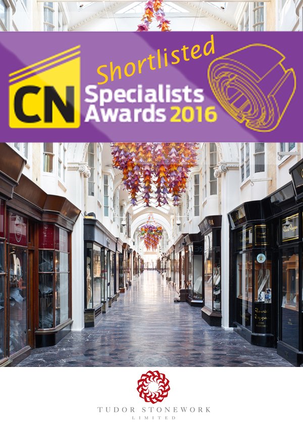 Tudorstonework's tweet photo. @StoneFederation Coincidentally enquired earlier re entry deadline for #StoneAwards. Thinking of #BurlingtonArcade https://t.co/rloTPFEmkX
