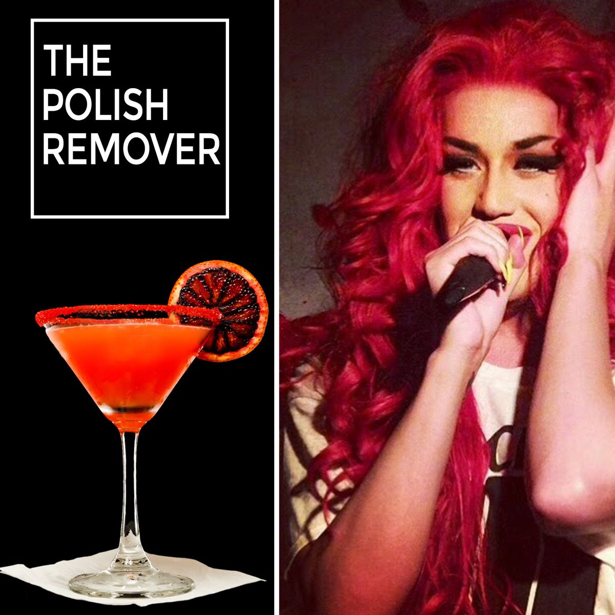 flycatcherweb's tweet photo. The Polish Remover a cocktail inspired by @adoredelano #tequila #hotcheetos #cocktail #heresthetee https://t.co/sFABUZcnJZ