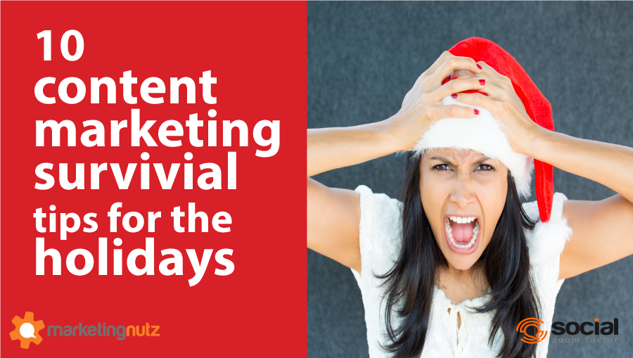 socialmedia2day's tweet photo. "10 Content Marketing Holiday Survival Tips for Digital and Social Marketers" by @pammktgnut https://t.co/s457M4sDQy https://t.co/QgXYTlp7cX