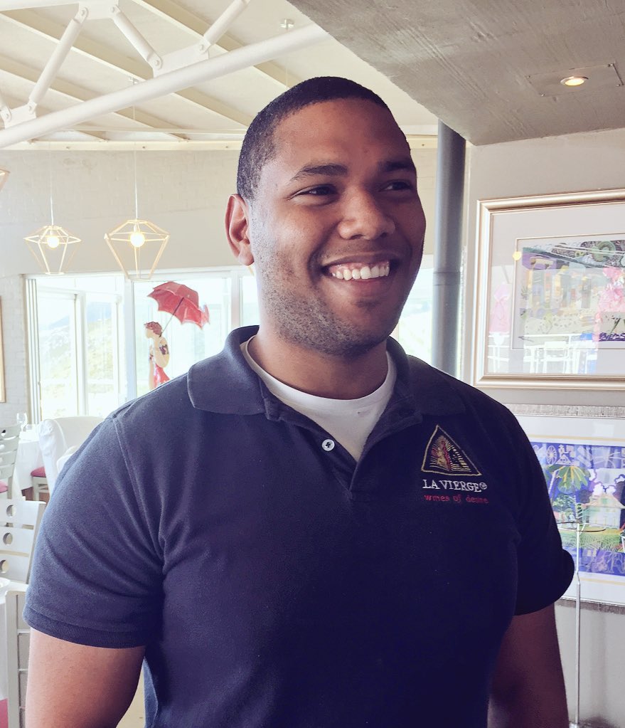 Treats on #FridayThe13th in Hermanus! Best deconstructed apple crumble EVER! Thanks Stephen! #hemelenaarde