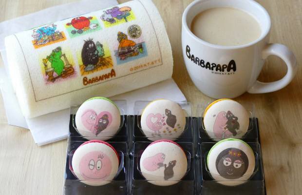 japan3xclusive's tweet photo. Opens today! #Barbapapa Café in #Shinjuku, #Tokyo ! Pastries, sandwiches, drinks, pancakes, macaroons. #TalusTaylor https://t.co/EmF8ZenLxd