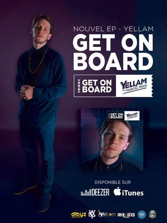 Dan__Maker's tweet photo. ✓ ✓ Get On Board ✓ ✓

✌ Aujourd'hui sort l'EP de @Yellam_tweet ! 
Tu peux te le procurer sur iTunes &amp; Deezer.. Go ! https://t.co/VVhoKwVir4