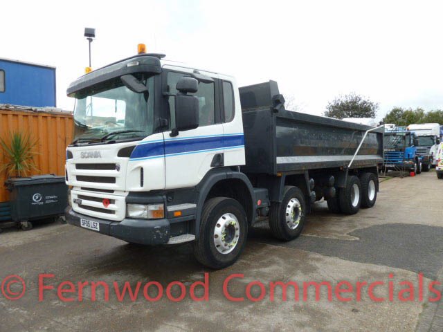 2005 Scania p340 8x4 steel body tipper for sale excellent condition fernwoodcommercials.co.uk