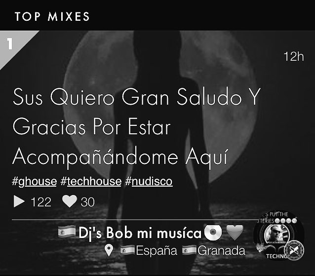 crossfader_c's tweet photo. Number 1 mix at the moment from DJ Bob Mi Musica 👍🏻🎶 #crossfader #crossfaderapp https://t.co/WT9ud1qHG4